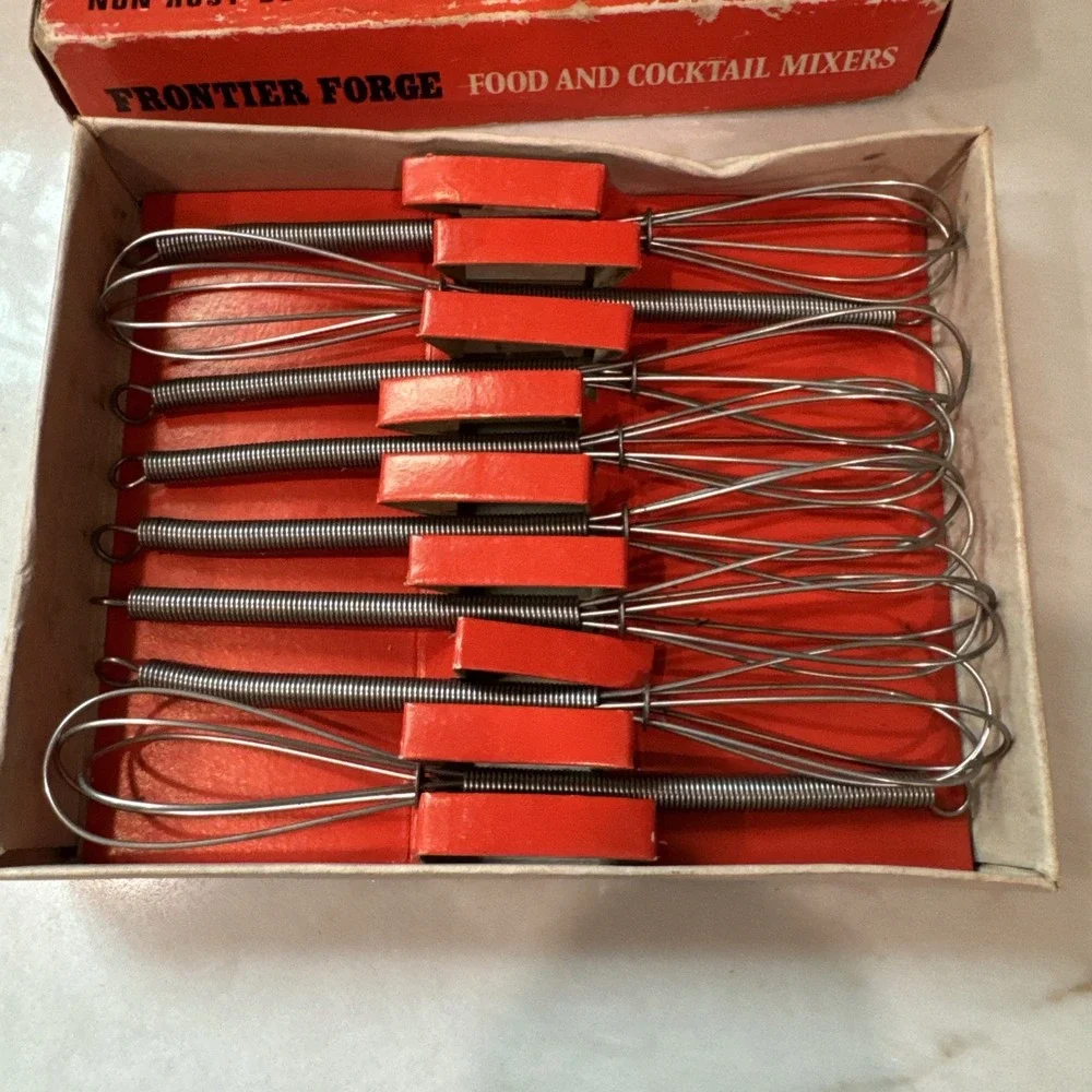 Vintage Frontier Forge Set Of 8 Food & Cocktail Mixers Hong Kong